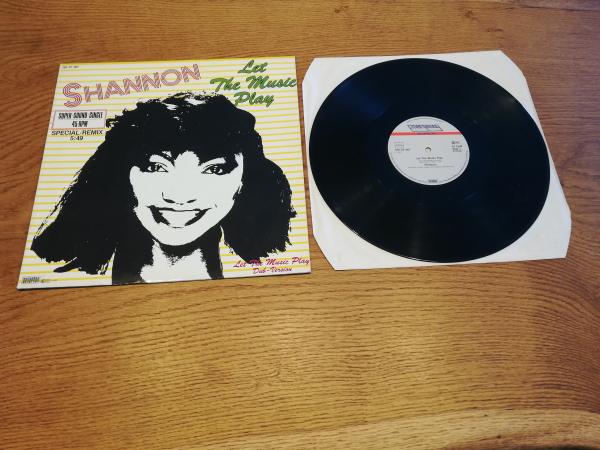 Shannon Let the Music play 1983 Bellaphon Grey Lable Special Remix Deutsche Pressung VG+/VG+